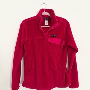 Patagonia Red/Pink Snap-T Fleece